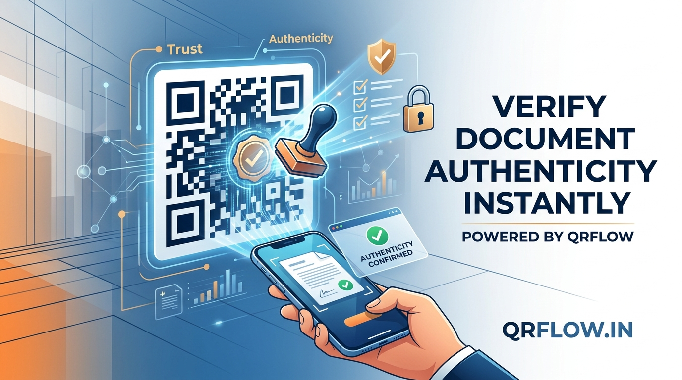 QR Code for Notaries & Legal Services: Verify Document Authenticity Instantly in India